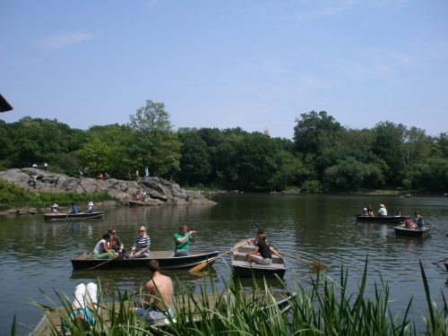 central park row boats